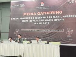 KPU Minahasa Gelar Media Gathering Manajemen Logistik Pilkada 2024