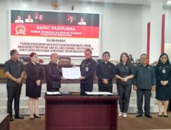 Penandatanganan KUA-PPAS 2025, Bupati Noudy Tendean Tekankan Sinergi Eksekutif dan Legislatif