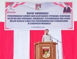 Bupati Noudy Tendean Pimpin Rakor Lintas Sektor, Optimalkan pemanfaatan Sumber Daya Alam