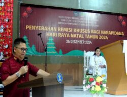 Warga Binaan Lapas Kelas IIB Tondano Rayakan Natal 2024 dengan Sukacita