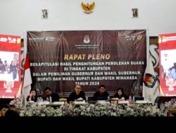 KPU Minahasa Apresiasi Kelancaran Rekapitulasi Suara Pilkada 2024