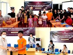 Kasih Sayang Menyelimuti Anak Yatim dalam Santunan dan Doa Bersama KPU Minahasa 