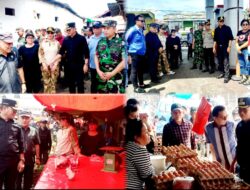 Penjabat Bupati Noudy Tendean Bersama Forkopimda Sidak Pasar, Harga Bahan Pokok Masih Terkendali