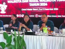 Unggul di 3 Kecamatan, KPU Tetapkan Caroll-Sendy Pemenang Pilkada Tomohon 2024