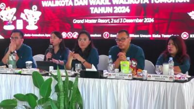 Unggul di 3 Kecamatan, KPU Tetapkan Caroll-Sendy Pemenang Pilkada Tomohon 2024