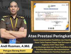 Kejari Minahasa Bangga, Andi Rusman Raih Prestasi Gemilang di Latsar CPNS