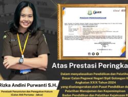 Kejari Minahasa Apresiasi Prestasi Gemilang Rizka Andini, Inspirasi bagi Generasi Muda Aparatur Negara