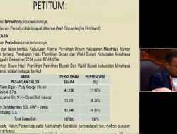 Sengketa Hasil Pilkada Minahasa 2024 Berlanjut di MK, KPU Tegaskan Permohonan Tidak Memenuhi Syarat Hukum