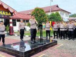 Kapolres Minahasa Tegaskan Pentingnya Kompetensi dan Profesionalisme dalam Pelayanan Kepolisian