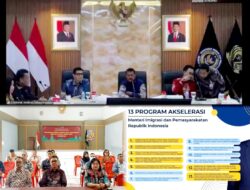 Lapas Tondano Ikuti Pengarahan Dirjen Pemasyarakatan Terkait 13 Program Akselerasi