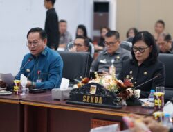 Penjabat Bupati Minahasa Noudy Tendean Pimpin Rapat Forkopimda Bahas Program Strategis 2025