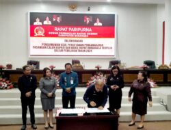 DPRD Minahasa Umumkan Pengesahan Pengangkatan Pasangan Calon Bupati dan Wakil Bupati Terpilih